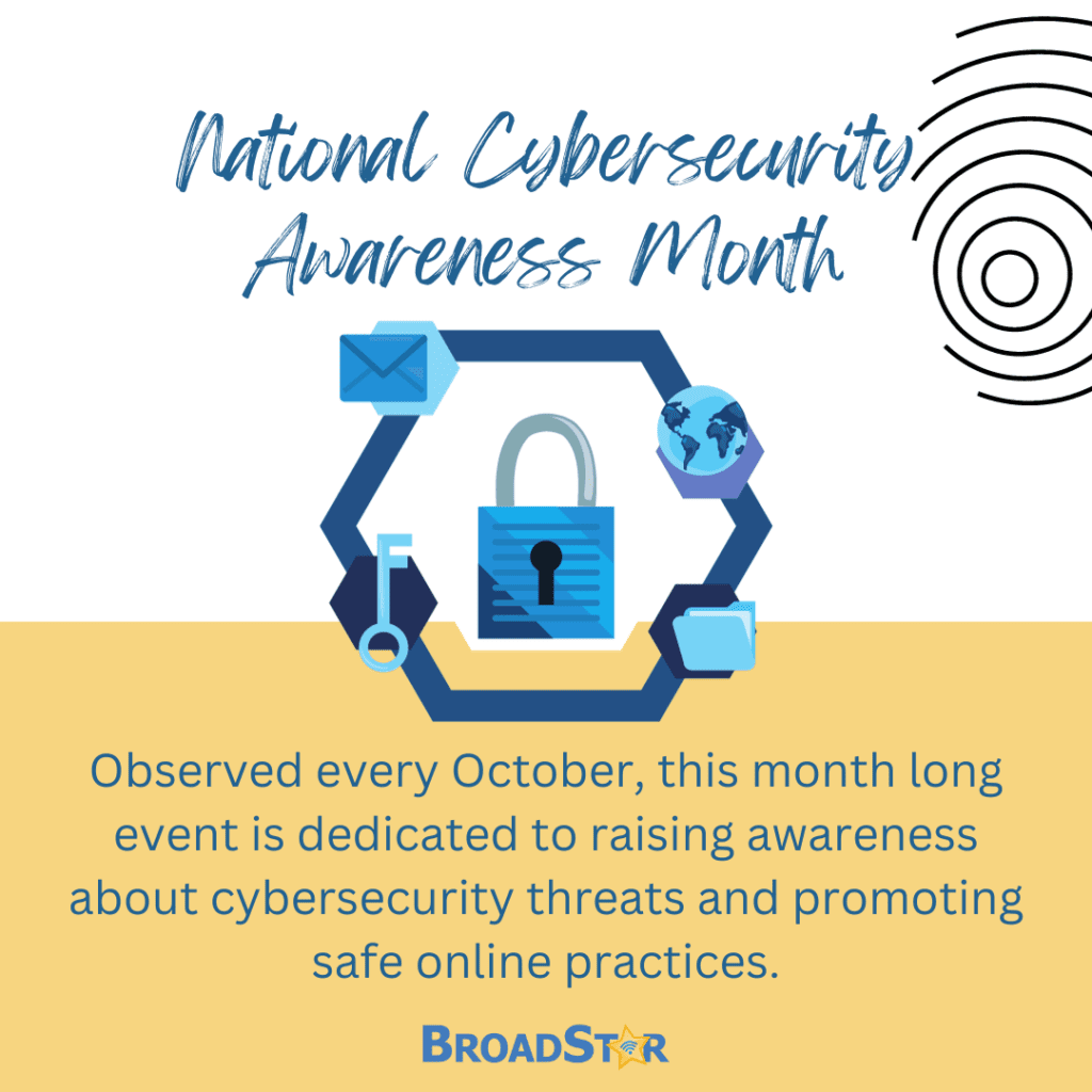 National Cybersecurity Awareness Month