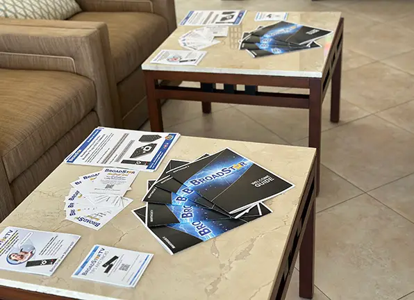 marketing materials