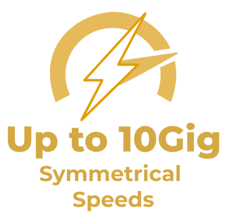 Up to 10 Gig over fiber